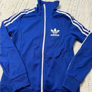 Adidas Women's Royal Blue Bomber Jacket